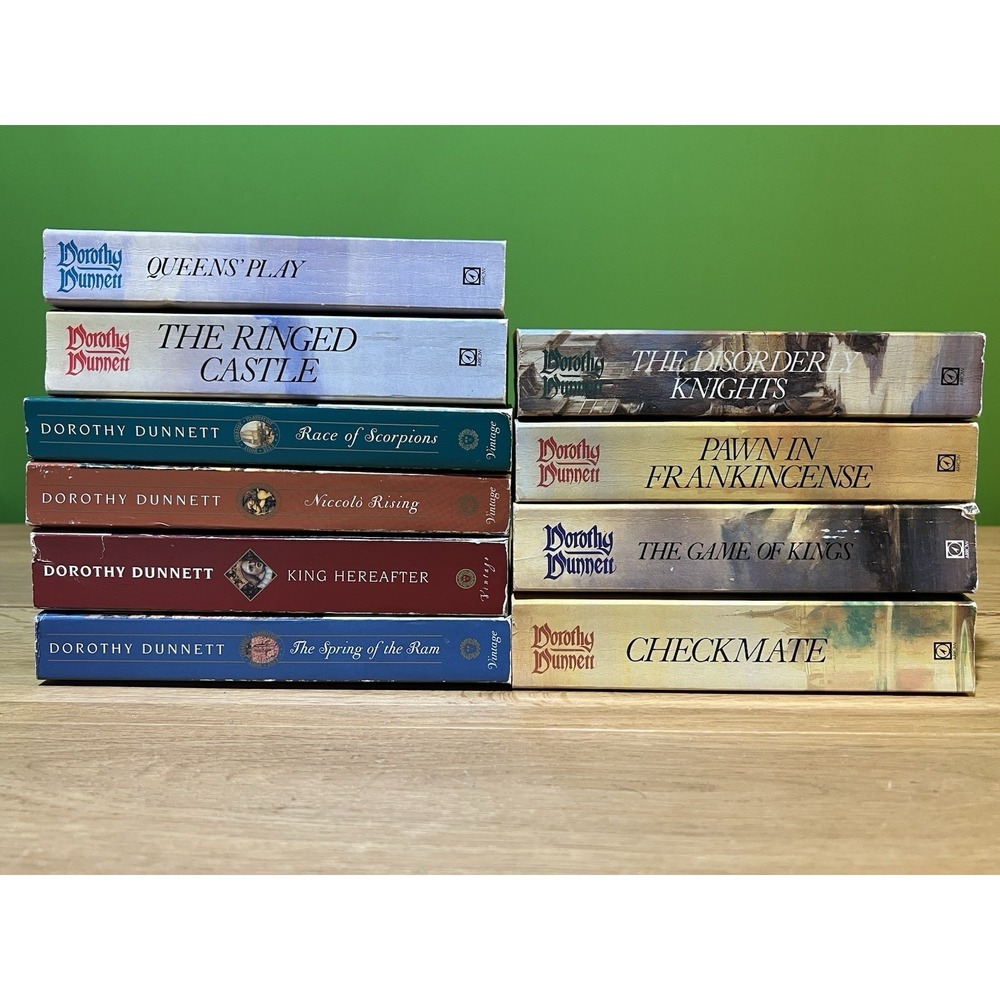 Dorothy Dunnett Lymond Chronciles‎ & House of Niccolo - Lot of 10